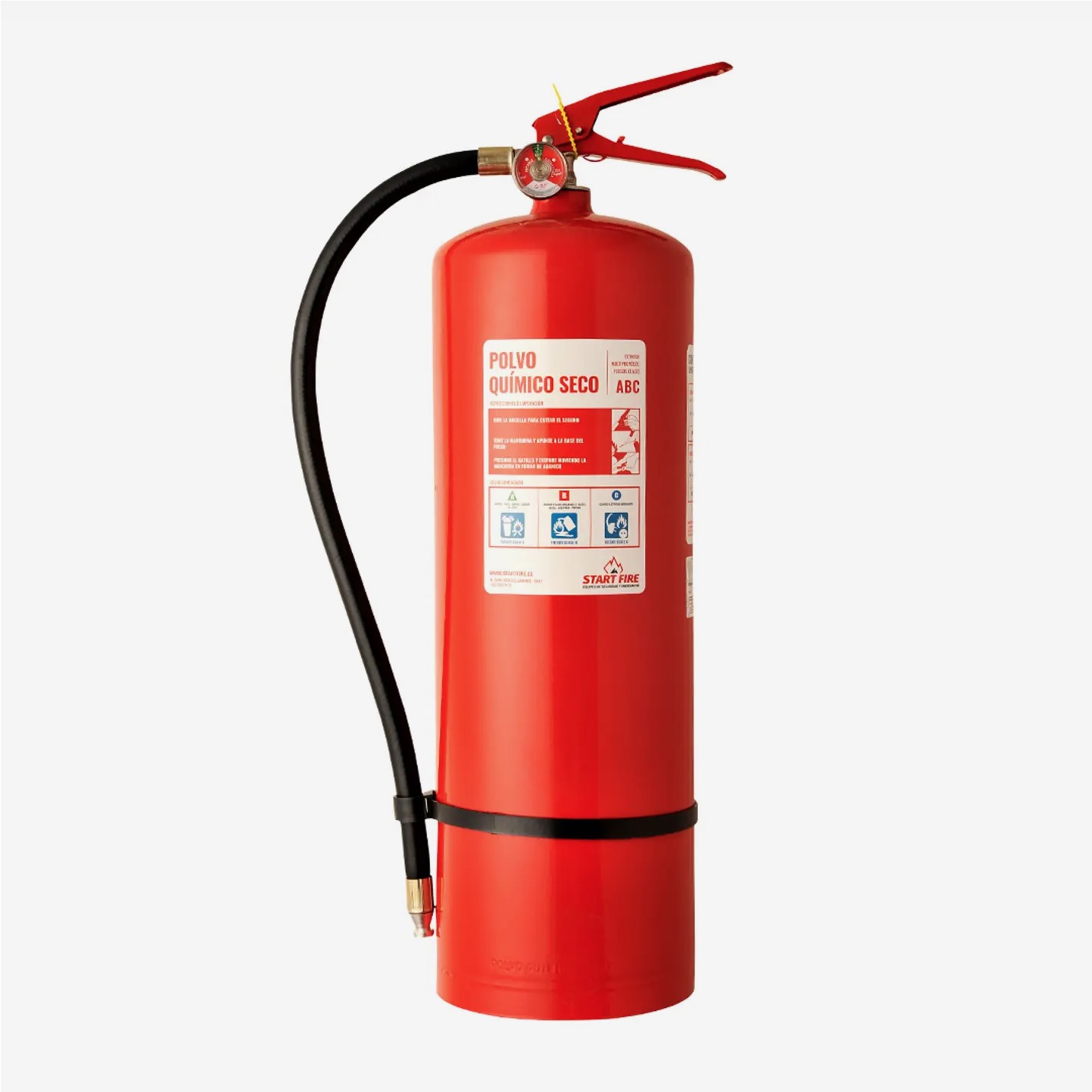 EXTINTOR POLVO QUIMICO SECO 10 kg 90